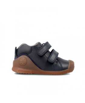 Bota Azul Piel Bebé Niño Biomecanics | Envío Gratis +35€ 2