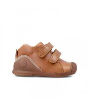 Bota Blanco/Marrón Piel Bebé Niño Biomecanics | Envío Gratis +35€ 2