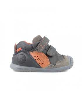 Bota Gris Piel Bebé Niño Biomecanics | Envío Gratis +35€ 2