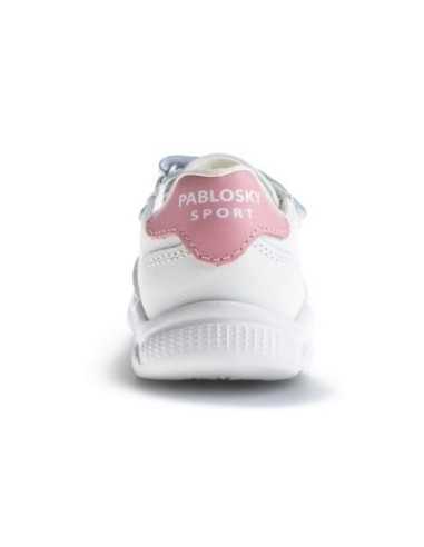 Deportivo Blanco/Rosa Barefoot Unisex Pablosky | Envío +35€
