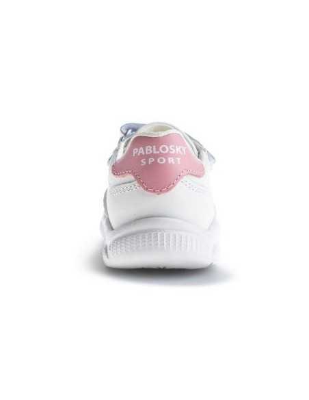 Deportivo Blanco/Rosa Barefoot Unisex Pablosky | Envío +35€