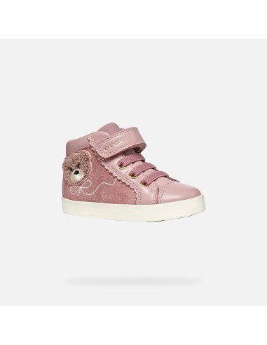 BOTA VELCRO BEBÉ NIÑA GEOX ROSA