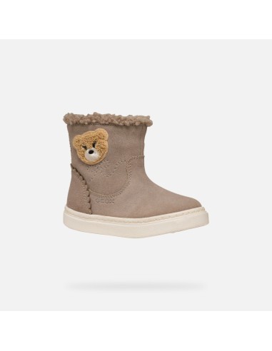 BOTA PELO CREMALLERA BEBÉ NIÑA GEOX BEIGE