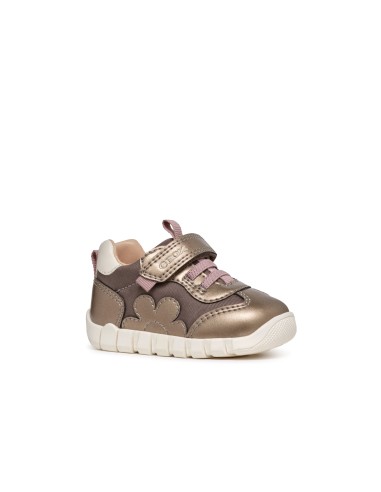 DEPORTIVO VELCRO BEBÉ NIÑA GEOX DORADO