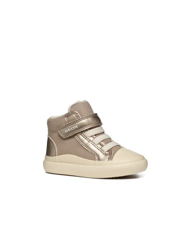 BOTA VELCRO BEBÉ NIÑA GEOX BEIGE