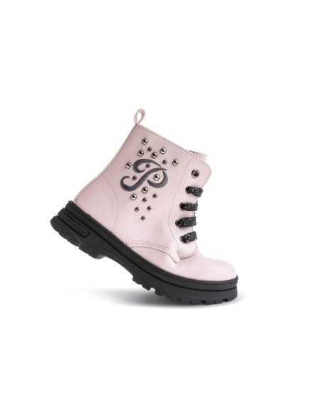 BOTA NIÑA PABLOSKY ROSA NEGRA