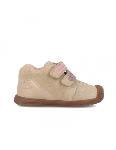 BOTA PIEL BEBÉ NIÑA BIOMECANICS BEIGE