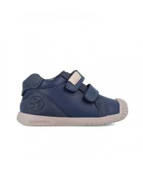 Bota Azul Piel Bebé Niño Biomecanics | Envío Gratis +35€ 2