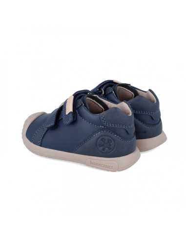 Bota Azul Piel Bebé Niño Biomecanics | Envío Gratis +35€
