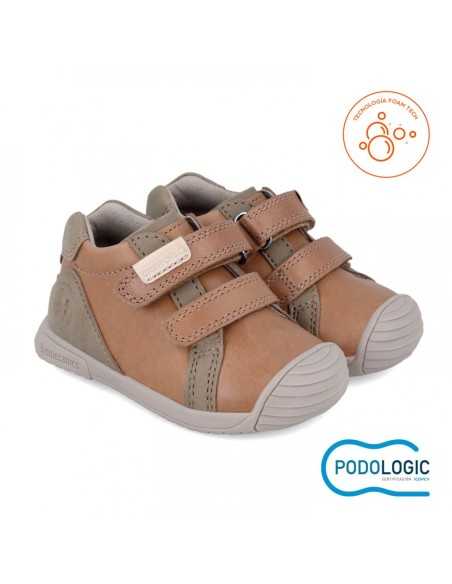 Bota Marrón Piel Bebé Niño Biomecanics | Envío Gratis +35€