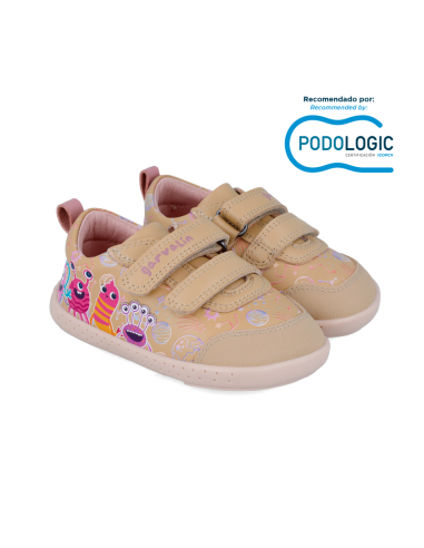 DEPORTIVO  BEBÉ NIÑA GARVALÍN BEIGE