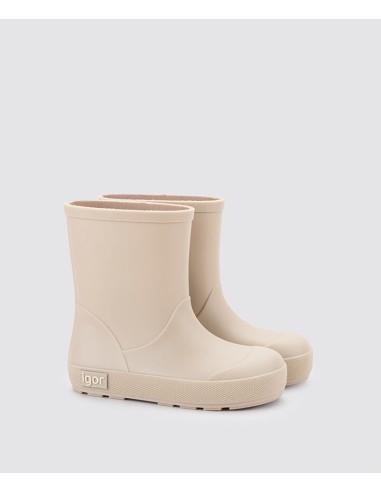 BOTA AGUA BAREFOOT NIÑO NIÑA IGOR BEIGE