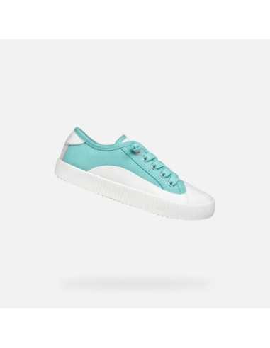 ZAPATILLA LONA NIÑA GEOX AZUL CELESTE