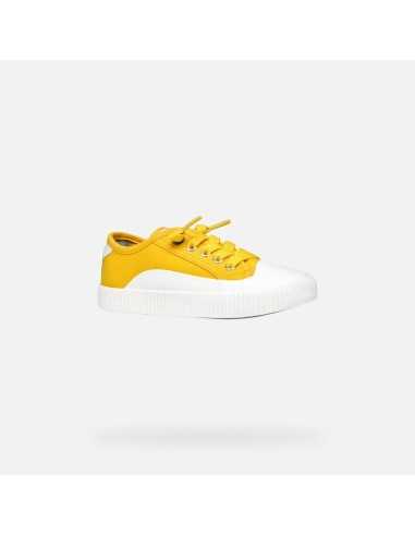 ZAPATILLA LONA NIÑO NIÑA GEOX AMARILLO