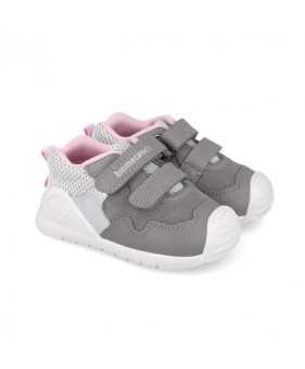 Deportivo Bebé Niña Gris‑Rosa Biomecanics | Envío Gratis +35€