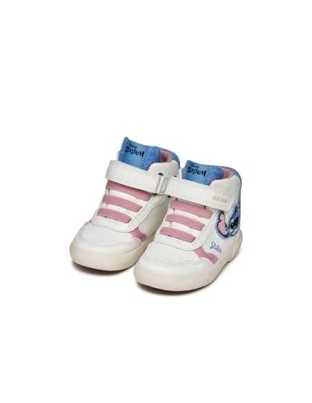 Deportivo Bebé Niña Stitch Blanco Geox | Envío Gratis +35€