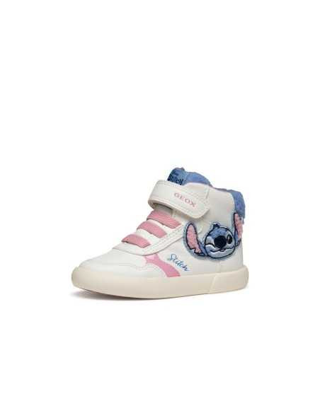 Deportivo Bebé Niña Stitch Blanco Geox | Envío Gratis +35€