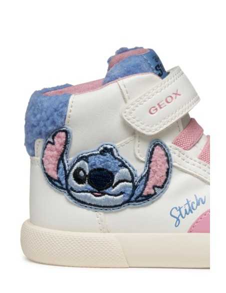 Deportivo Bebé Niña Stitch Blanco Geox | Envío Gratis +35€