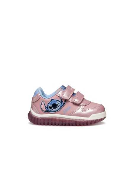 Deportivo Luces Bebé Niña Stitch Geox Rosa | Envío Gratis +35€