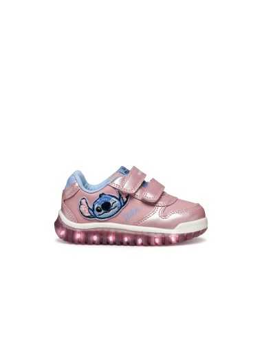 Deportivo Luces Bebé Niña Stitch Geox Rosa | Envío Gratis +35€