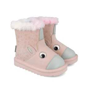 Bota Australiana Resistente al Agua Niña Rosa Garvalín | Envío Gratis